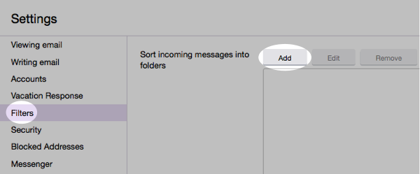 Safelisting an email address on Yahoo - step 2